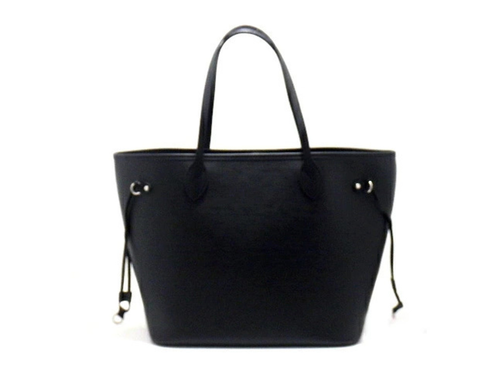 LOUIS VUITTON Bag Tote Neverfull Epi Noir Black